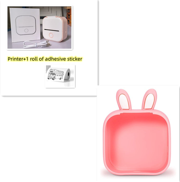 Portable Mini Thermal Label Printer Home Photo Printer DC-THE CEO