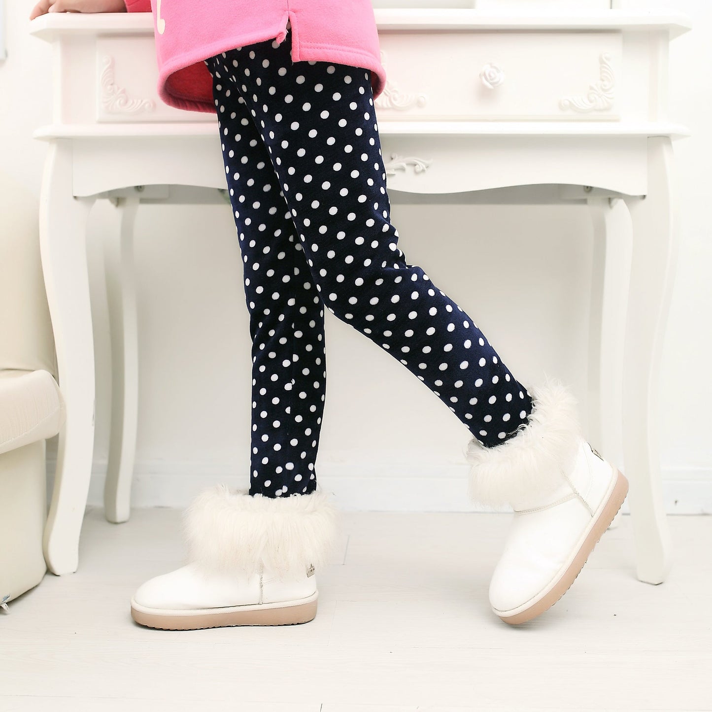 Girls' warm leggings null