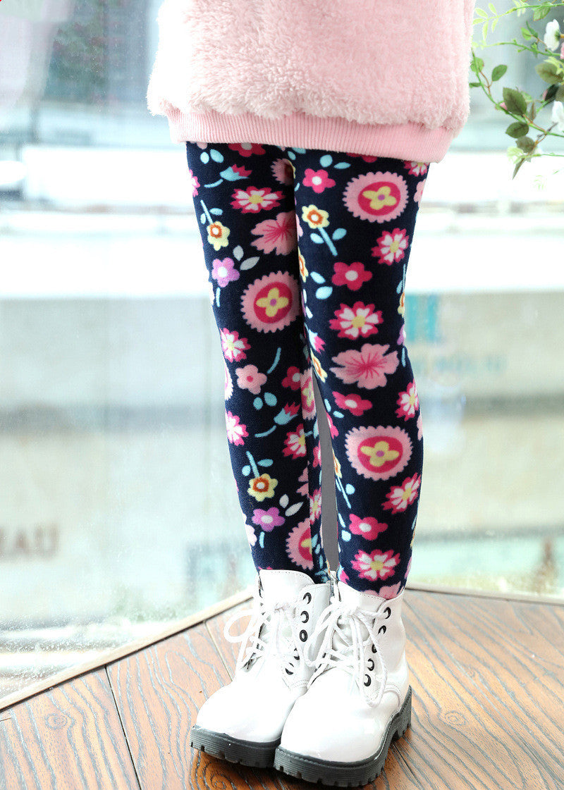Girls' warm leggings null