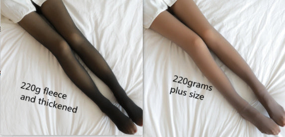 Fleece Lined Tights Fall And Winter Warm Fleece Baby Diaper Shops