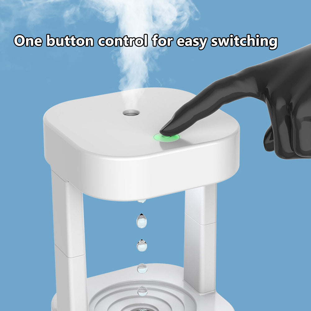 Creative Anti-gravity Water Drop Humidifier Air Conditioning