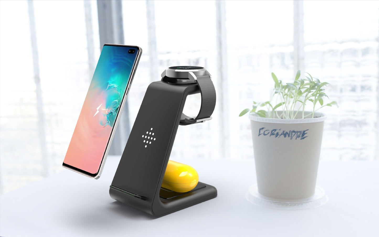 3 In 1 Fast Charging Station Wireless Charger DC-THE CEO