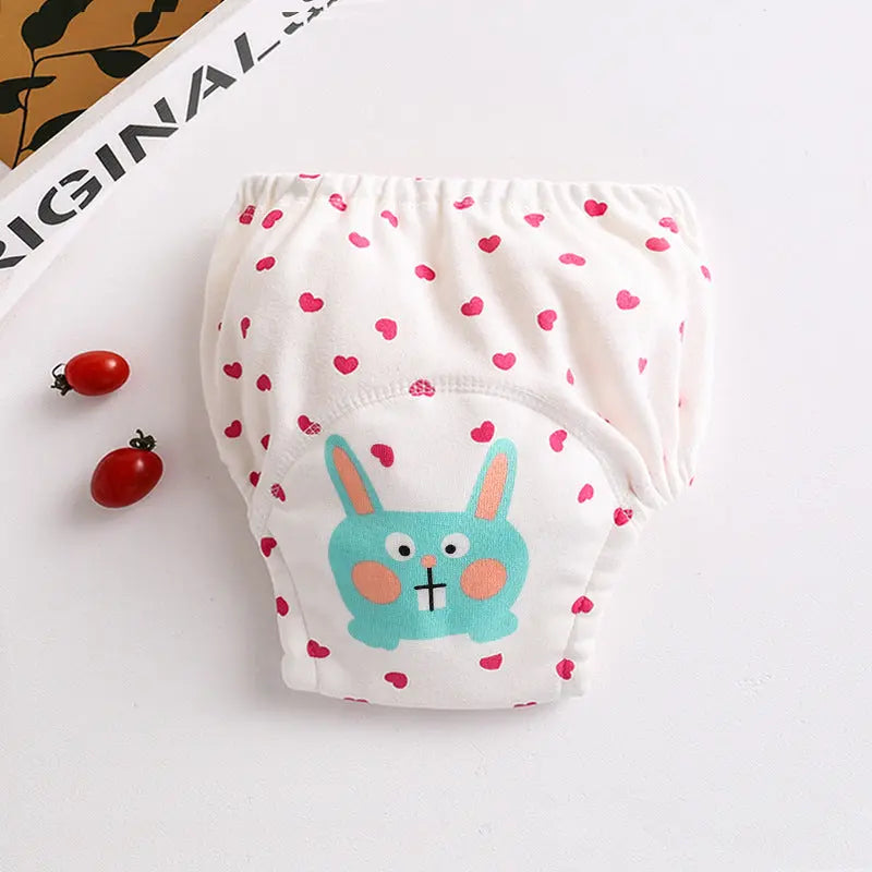 Cotton diaper pocket baby learning pants pull-up pants null