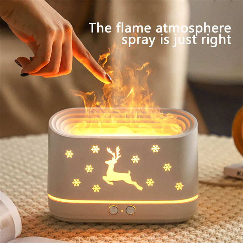 Elk Flame Humidifier Diffuser Mute Household Baby Diaper Shops