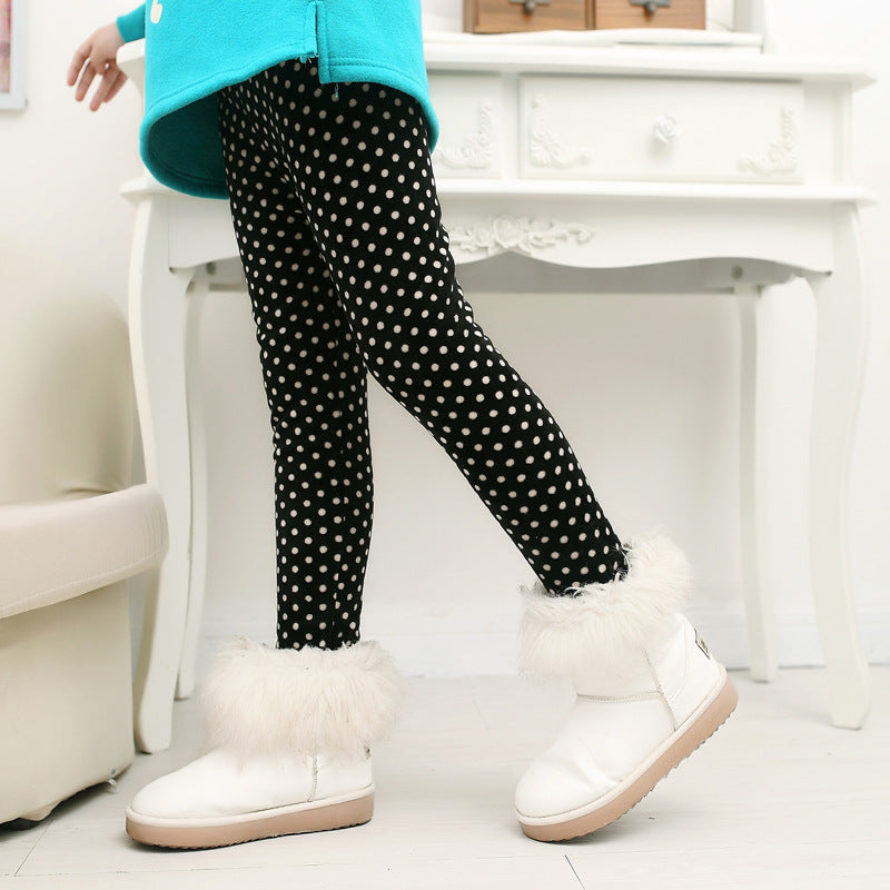 Girls' warm leggings null