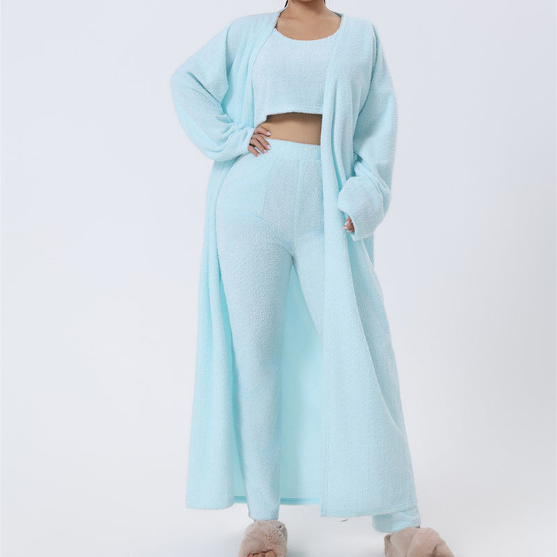 Cozy Pajama Set, 3 Piece Lounge Set, Cute Loungewear, Baby Diaper Shops