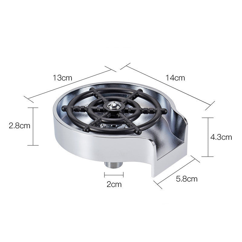 Bar Counter Cup Washer Sink High-pressure Spray Baby Diaper Shops