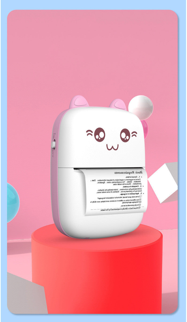 Mini Printer Portable Mini Bluetooth WiFi New Wrong Printer