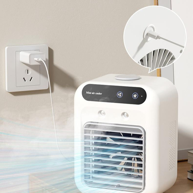 Air Conditioner Air Cooler Fan Water Cooling Fan null