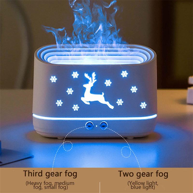 Elk Flame Humidifier Diffuser Mute Household Baby Diaper Shops