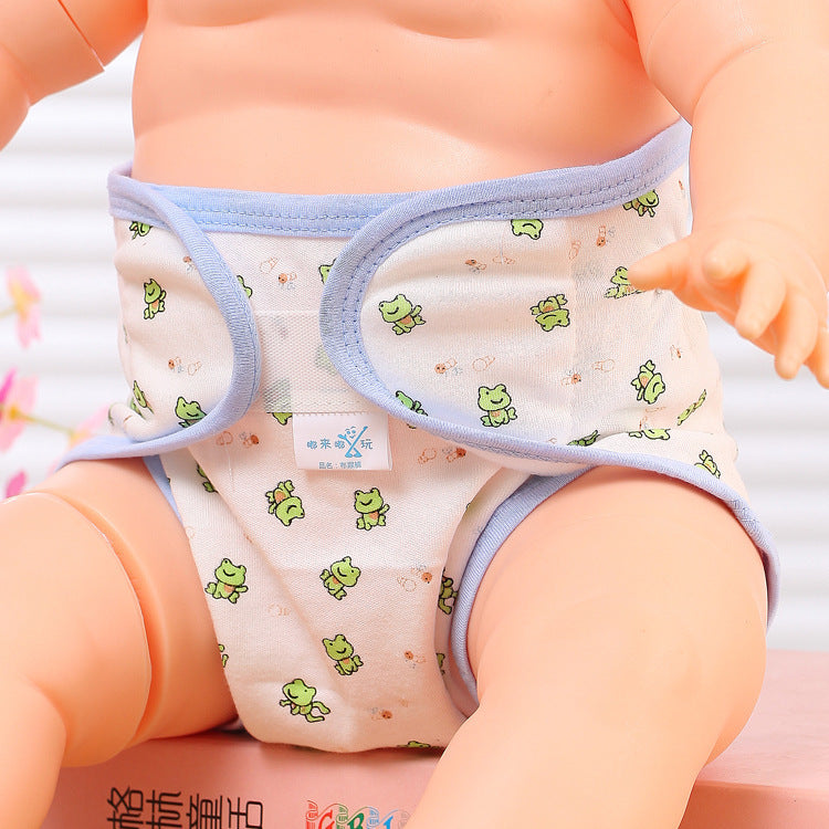 Cotton Cartoon Printed Cloth Diaper Washable Baby Diaper Baby Diaper Shops