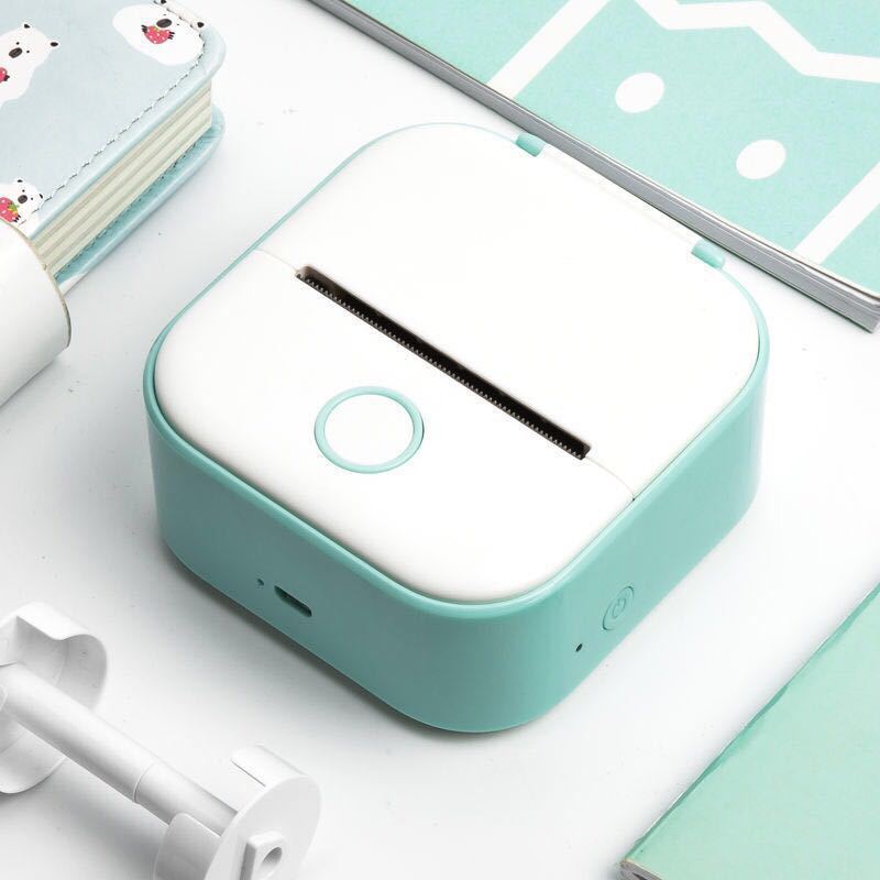 Portable Mini Thermal Label Printer Home Photo Printer DC-THE CEO