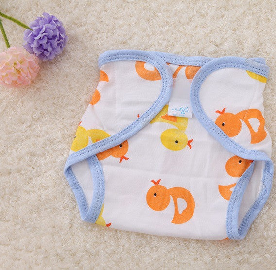 Cotton Cartoon Printed Cloth Diaper Washable Baby Diaper Baby Diaper Shops