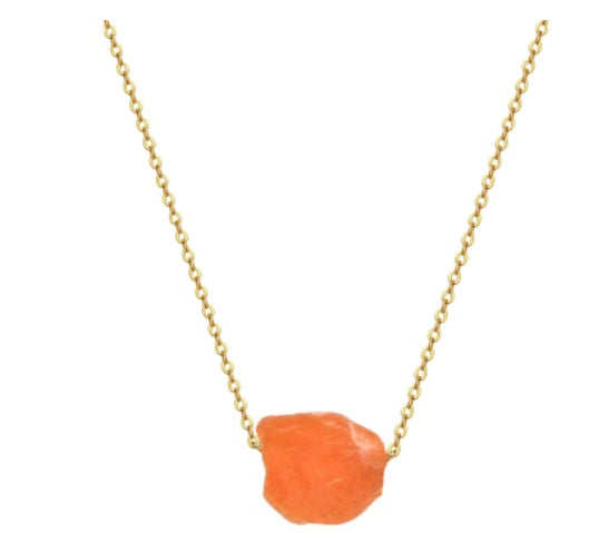 Hot Selling Stone Crystal Pillar Tree Of Life Pendant Ins Fashion Necklace Baby Diaper Shops