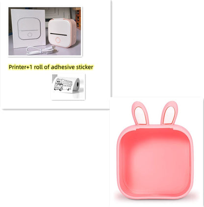 Portable Mini Thermal Label Printer Home Photo Printer DC-THE CEO