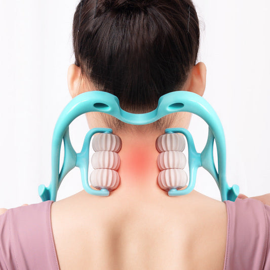 Multifunctional Manual Six-wheel Neck Massager Baby Diaper Shops
