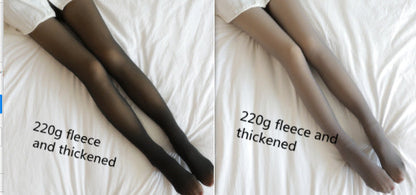 Fleece Lined Tights Fall And Winter Warm Fleece Baby Diaper Shops