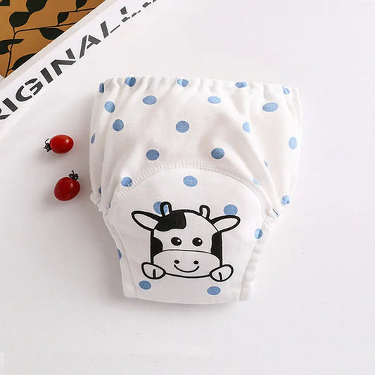 Cotton diaper pocket baby learning pants pull-up pants null