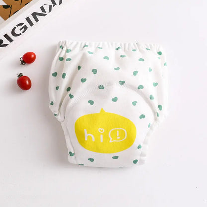 Cotton diaper pocket baby learning pants pull-up pants null