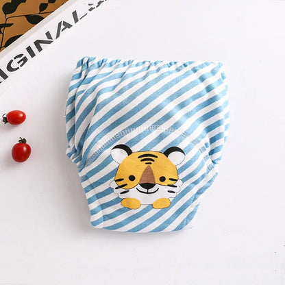 Cotton diaper pocket baby learning pants pull-up pants null