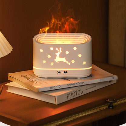 Elk Flame Humidifier Diffuser Mute Household Baby Diaper Shops