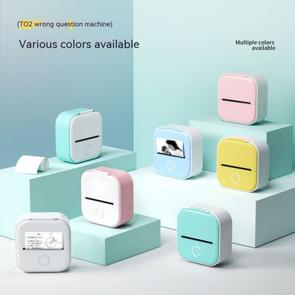 Portable Mini Thermal Label Printer Home Photo Printer DC-THE CEO