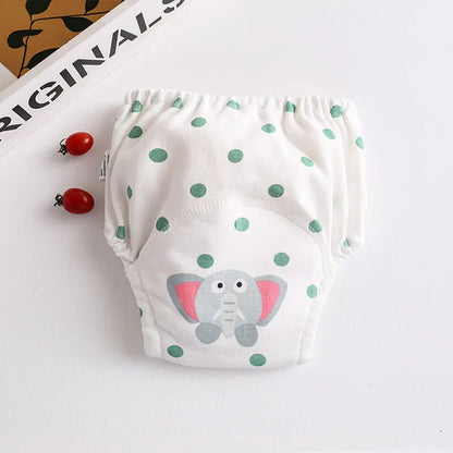 Cotton diaper pocket baby learning pants pull-up pants null