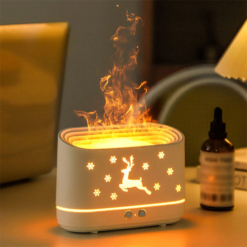 Elk Flame Humidifier Diffuser Mute Household Baby Diaper Shops