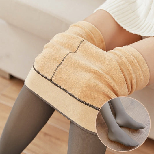 Fleece Lined Tights Fall And Winter Warm Fleece Baby Diaper Shops